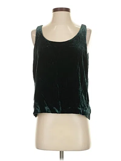 Pre-owned Jcrew Sleeveless Blouse In Green