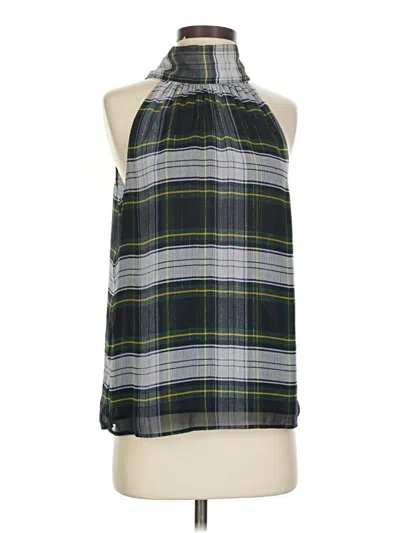 Pre-owned Jcrew Sleeveless Blouse In Green