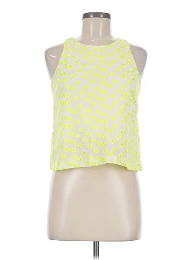 Pre-owned Jcrew Sleeveless Blouse In Green