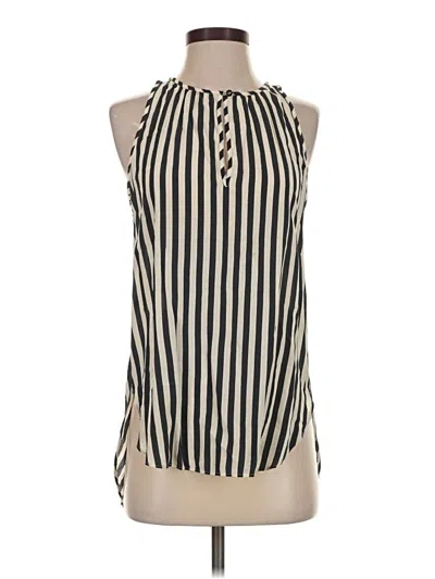 Pre-owned Jcrew Sleeveless Blouse In Ivory