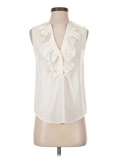 Jcrew Sleeveless Blouse In Ivory