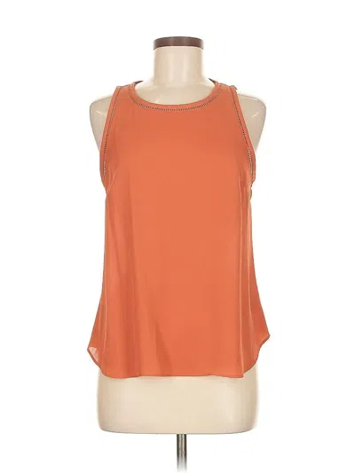 Pre-owned Jcrew Sleeveless Blouse In Orange