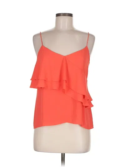 Pre-owned Jcrew Sleeveless Blouse In Orange