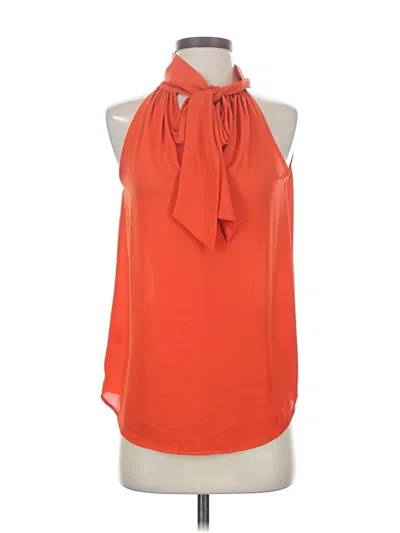 Pre-owned Jcrew Sleeveless Blouse In Orange