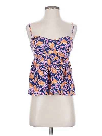 Pre-owned Jcrew Sleeveless Blouse In Orange