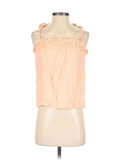 Pre-owned Jcrew Sleeveless Blouse In Orange