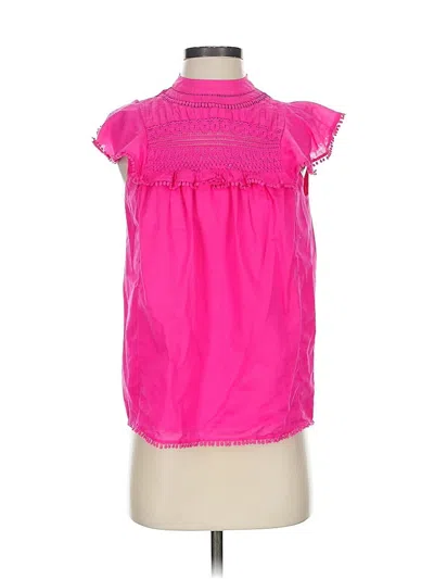 Pre-owned Jcrew Sleeveless Blouse In Pink