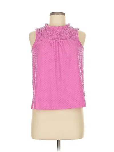 Pre-owned Jcrew Sleeveless Blouse In Pink