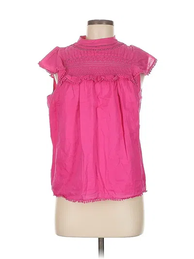 Pre-owned Jcrew Sleeveless Blouse In Pink
