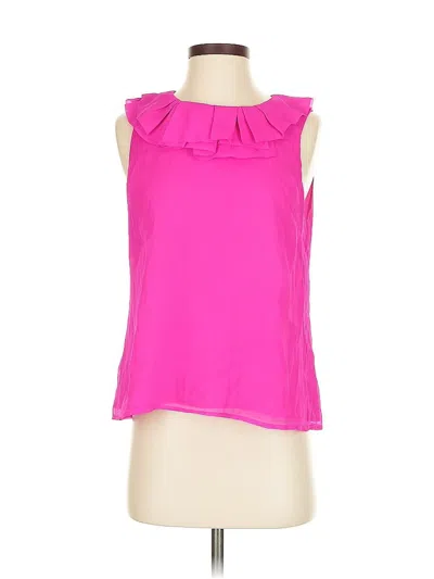 Pre-owned Jcrew Sleeveless Blouse In Pink