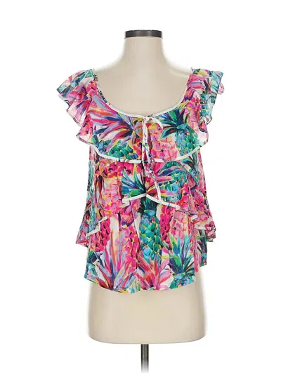 Pre-owned Jcrew Sleeveless Blouse In Pink