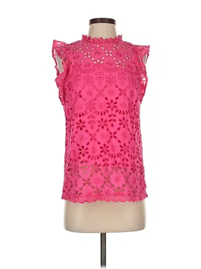 Pre-owned Jcrew Sleeveless Blouse In Pink
