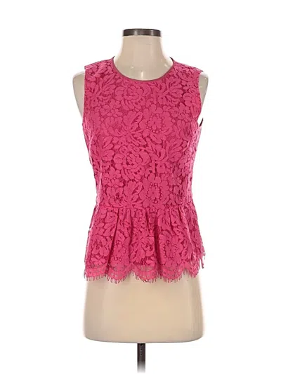 Pre-owned Jcrew Sleeveless Blouse In Pink
