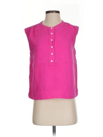 Pre-owned Jcrew Sleeveless Blouse In Pink