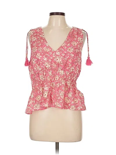 Pre-owned Jcrew Sleeveless Blouse In Pink