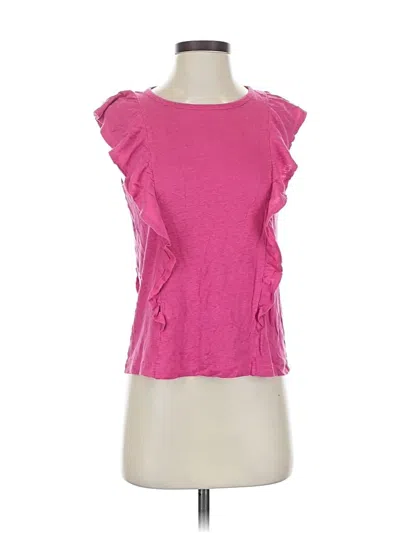 Pre-owned Jcrew Sleeveless Blouse In Pink