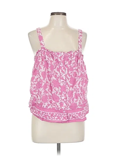 Pre-owned Jcrew Sleeveless Blouse In Pink