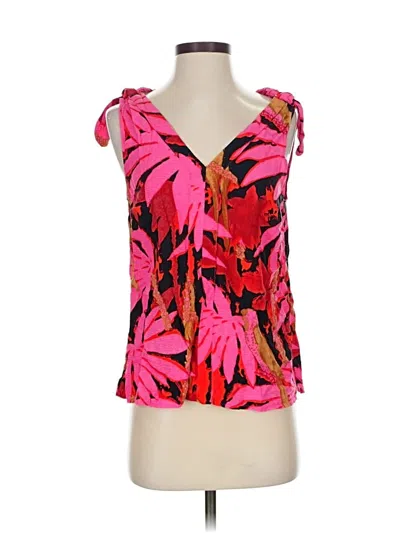 Pre-owned Jcrew Sleeveless Blouse In Pink