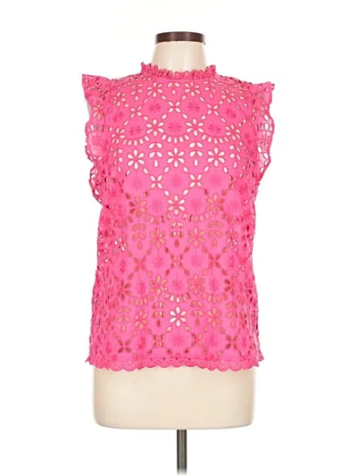 Pre-owned Jcrew Sleeveless Blouse In Pink