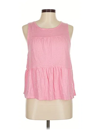 Pre-owned Jcrew Sleeveless Blouse In Pink