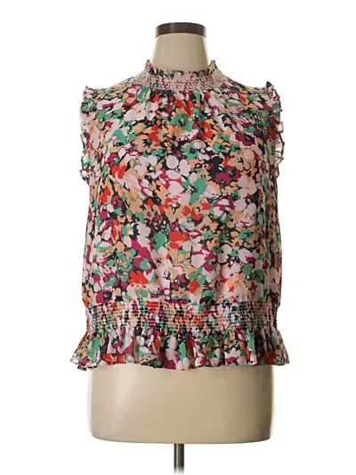 Pre-owned Jcrew Sleeveless Blouse In Pink