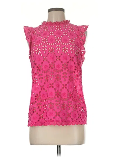 Pre-owned Jcrew Sleeveless Blouse In Pink
