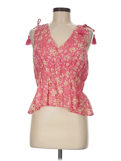 Pre-owned Jcrew Sleeveless Blouse In Pink
