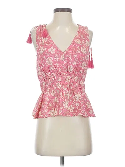 Jcrew Sleeveless Blouse In Pink