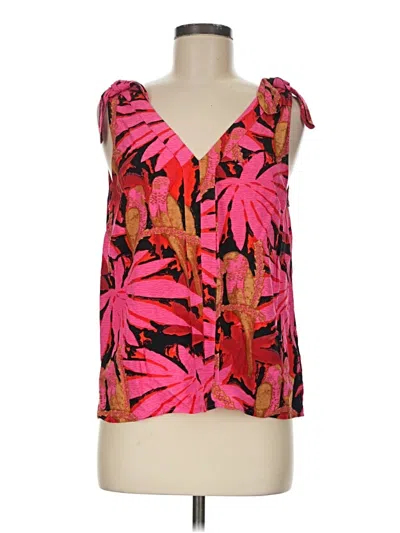 Pre-owned Jcrew Sleeveless Blouse In Pink