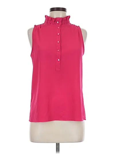 Pre-owned Jcrew Sleeveless Blouse In Pink