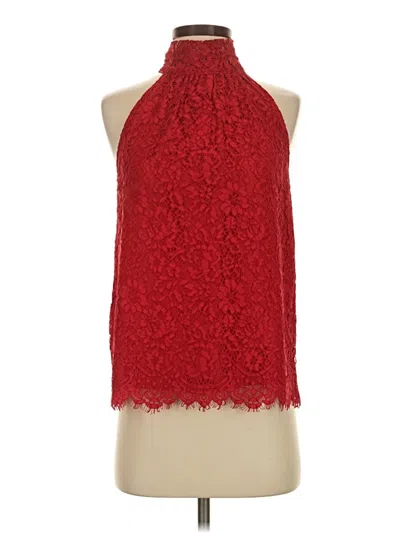 Pre-owned Jcrew Sleeveless Blouse In Red