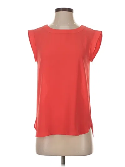 Pre-owned Jcrew Sleeveless Blouse In Red