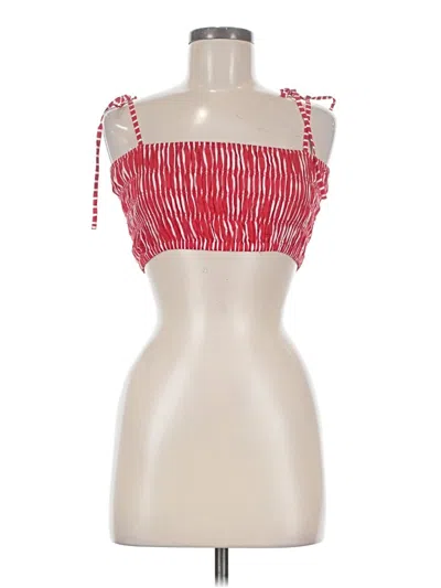 Jcrew Sleeveless Blouse In Red