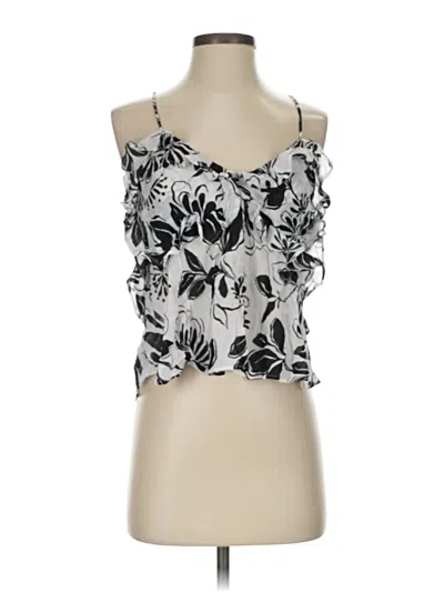 Pre-owned Jcrew Sleeveless Blouse In Silver