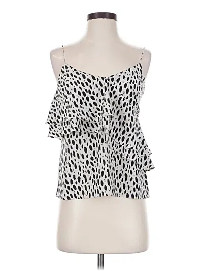 Pre-owned Jcrew Sleeveless Blouse In Silver