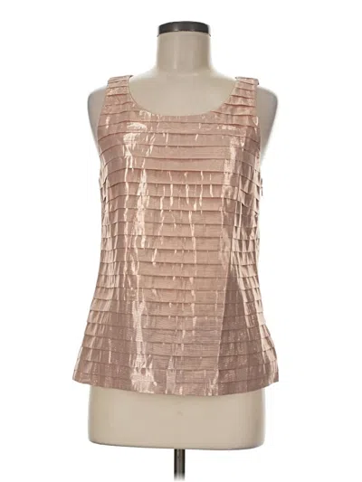 Jcrew Sleeveless Blouse In Tan