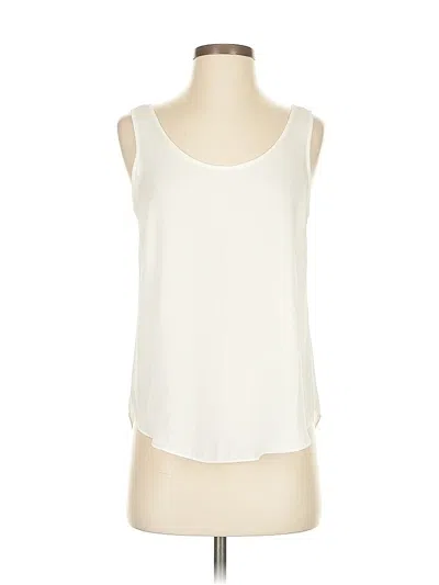 Pre-owned Jcrew Sleeveless Blouse In White