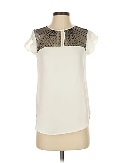 Pre-owned Jcrew Sleeveless Blouse In White