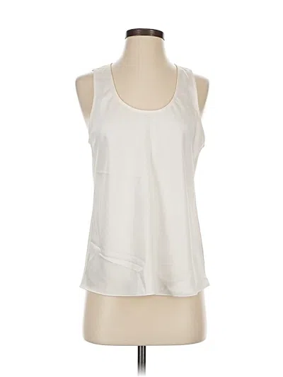 Pre-owned Jcrew Sleeveless Blouse In White
