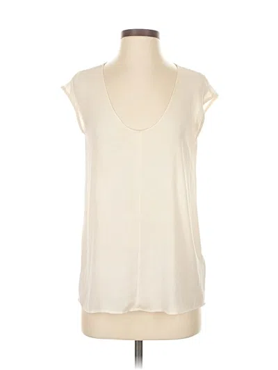 Pre-owned Jcrew Sleeveless Blouse In White