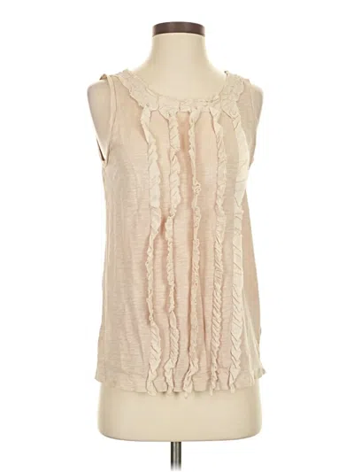 Pre-owned Jcrew Sleeveless Blouse In White