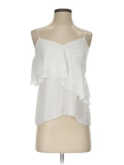 Pre-owned Jcrew Sleeveless Blouse In White