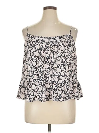 Pre-owned Jcrew Sleeveless Blouse In White