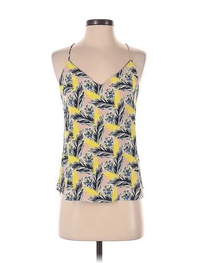 Pre-owned Jcrew Sleeveless Blouse In Yellow