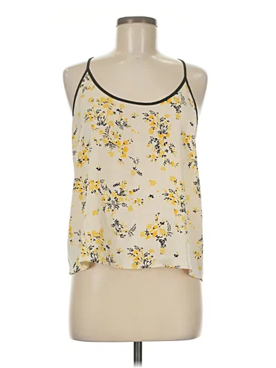 Pre-owned Jcrew Sleeveless Blouse In Yellow