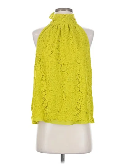 Pre-owned Jcrew Sleeveless Blouse In Yellow