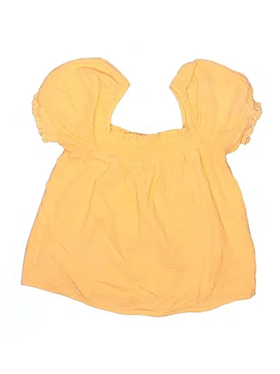 Pre-owned Jcrew Sleeveless Blouse In Yellow