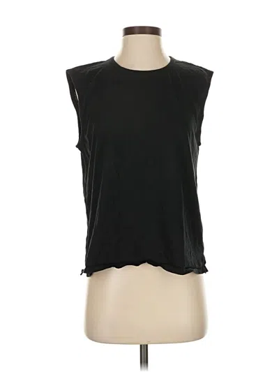 Pre-owned Jcrew Sleeveless T-shirt In Black