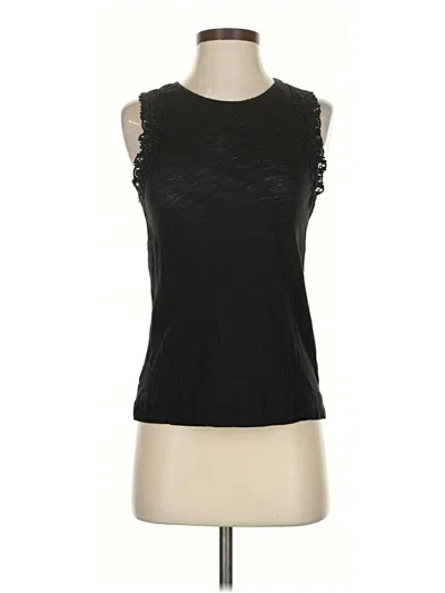 Pre-owned Jcrew Sleeveless T-shirt In Black