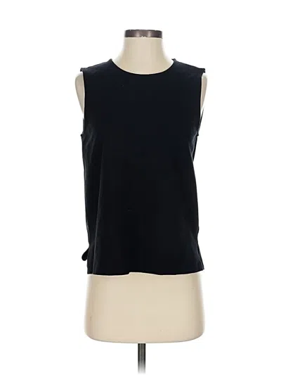 Pre-owned Jcrew Sleeveless T-shirt In Black